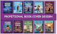 create professional romance book cover illustration
