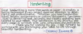 handwrite your academic notes, assignments and documents