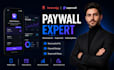 design high converting paywall fix revenuecat issues and integrate paywall