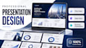 design marketing presentation, sales deck, business presentation and pitch deck