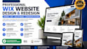 do wix website design wix website redesign wix business website wix development