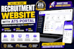 build recruitment website with applicant tracking system and ats portal