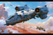 design a sci fi spaceship