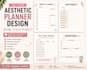 design aesthetic pinterest pins in canva