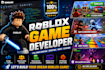 develop a custom roblox game, full game creation, scripting and roblox studio
