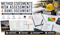 write method statements, risk assessments and rams documents