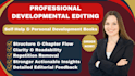 professionally edit your self help and personal development book