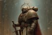 design a warhammer 40k character art