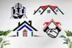create a modern real estate logo design