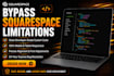 fix squarespace website bugs custom css coding issues and layout modification