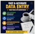 do accurate data entry ,web research, build website and copy paste task