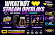 set up whatnot obs overlays stream scenes alerts and graphics