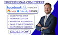 do facebook lead ads manychat cloze calendly make workflow automation