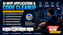 develop fix and optimize mvp apps using lovable, replit, bolt and claude