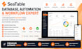 build seatable database, automation, workflow and custom no code solutions