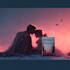 romance book cover and manga comic book