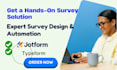 create digital forms and fillable PDF forms in jotform or typeform