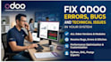 fix odoo errors, bugs and technical issues in your system