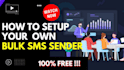 setup SMS payment gateway, bulk sms, sms sendout, sms panel, sms sender software