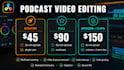 edit your long form video podcast professionally