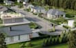 residential community development,modern house design,cgi aerialview,walkthrough