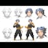 design an anime reference sheet for your original character