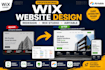 design a professional wix website redesign and airtable integration