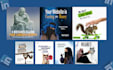 design linkedin post graphics, carousel and banner