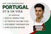prepare portugal d7, d8 digital nomad visa application documents