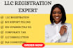 llc registration, llc dissolution, apply for ein and business formation