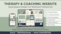 create squarespace therapy and coaching website design