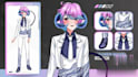 create custom live2d vtuber model, vrc avatar, vrchat avatar, live2d rigging