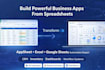build or fix custom appsheet apps from google sheets