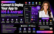 convert base44 or loveable app to capacitor native IOS and android app publish