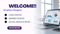 design an outstanding logo and banner for your image representation