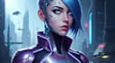 design stunning sci fi portrait art