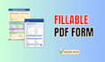 create, design fillable pdf form, interactive pdf on indesign, covert for word