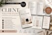 creatively design client welcome packet, canva onboarding guide, pricing guide