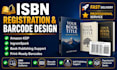 help your business with isbn and get barcode and support amazon KDP publishing