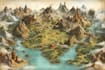 custom fantasy map illustration