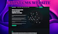 build ghost cms website customize ghost cms theme design ghost cms blog website