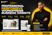design a professional responsive wordpress business website