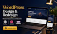 redesign, clone, or customize wordpress websites professionally