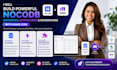 build nocodb database, nocodb automation, nocodb integration with make com