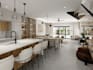 create photorealistic kitchen 3d rendering using sketchup