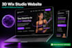 design 3d animated wix studio website,wix redesign,interactive wix developer seo