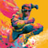 superhero character for comics