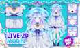 create a live2d vtuber anime model ready for vtube studio