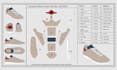 create shoe upper assembly guide and technical drawing