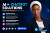 set up manychat ai chatbot and automation